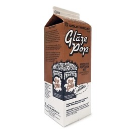 Oasis Supply Bundle, Glaze Pop Frosted Popcorn Flavoring, with 100 1oz Popcorn Bags - 1 Caramel & 1 Chocolate