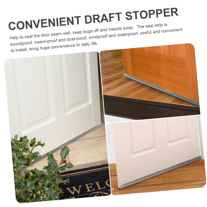 Levemolo Convenient Draft Stopper Strip Soundproofing for Bedroom Home Creative