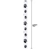 Sikiweiter Paw Print Wrapping Paper - 17 in x 16.4