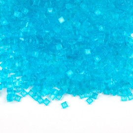 WSRYLTCH Dots Tile 1×1 Flat - 1500pcs Transparent Light Blue Classic Bricks Parts and Pieces, MOC Building Blocks Smooth Plate Pixel Art Mosaic Bulk Lot