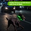 Light Up Dog Collars, LED Dog Collar Light Adjustable USB