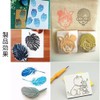 YJRUNFU Eraser Hanko, Soft Rubber Stamp Material, Square, Easy Carving,