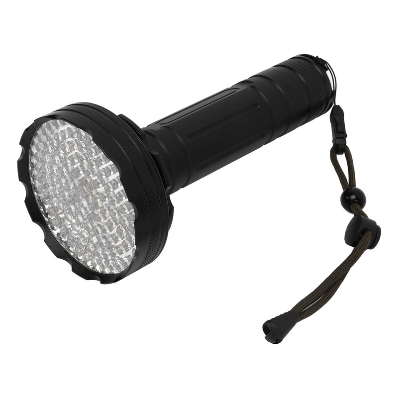 128 LED UV Flashlight Black Light LED Torch Lamp for