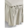 Jotex Zack Valance Bed Skirt, 100% High-Quality Organic Cotton, Height