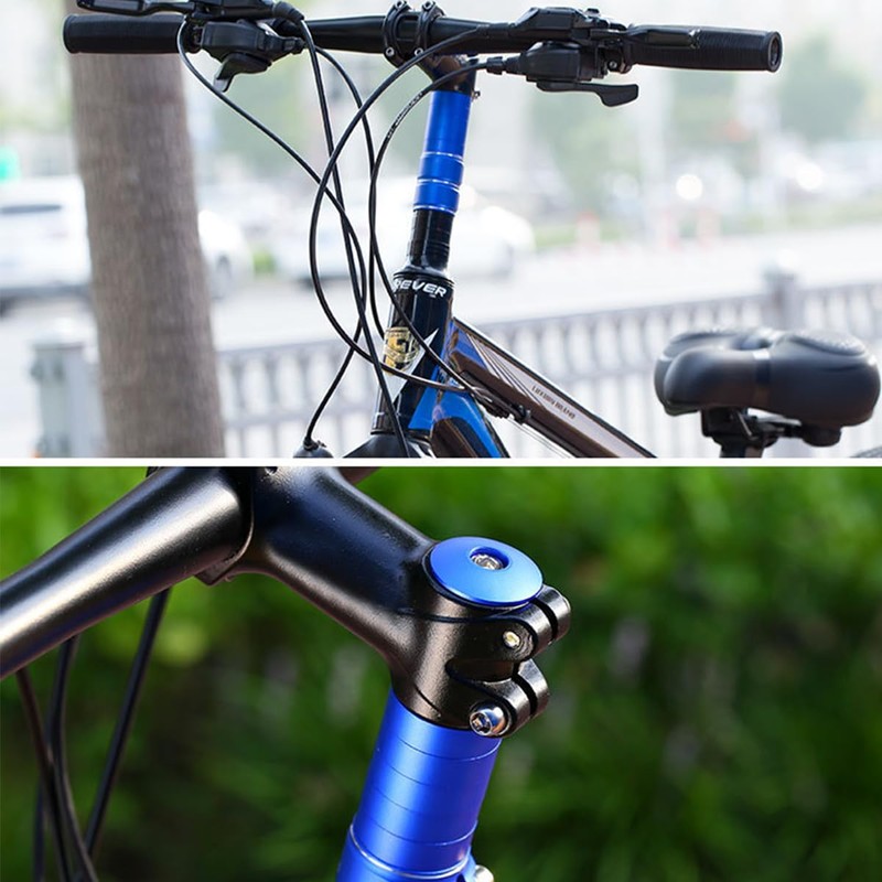 ZONADAH Bike Stem Riser Aluminum Alloy Bicycle Handlebar Extender Handlebar