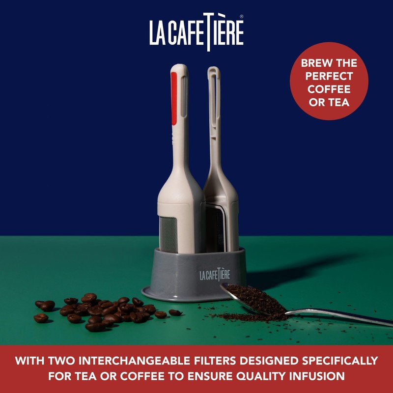 La Cafetière Brewstir 2-in-1 Multi-Functional Tea Infuser, Coffee Infuser with