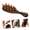 TOVINANNA 3pcs Wooden Scalp Combs Sandalwood Hair Massage Tool for
