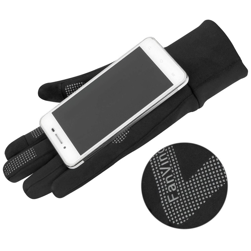 FanVince Gloves Cycling Touch Screen Bike Accessories Hiking Gloves Mens
