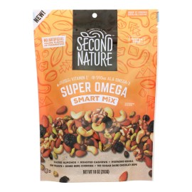 UD_Second Nature-Super Omega Smart Mix Nut Medley Case of 6-10 oz Fruit & Vegetable Snacks