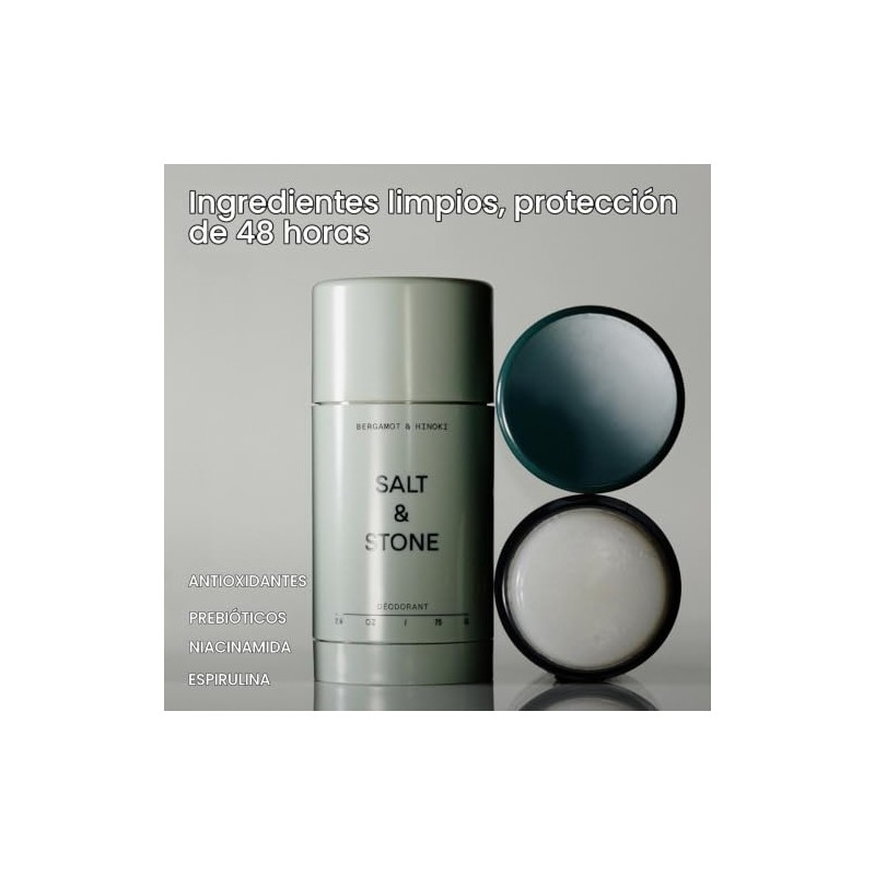 Salt & Stone - Trío Desodorante Natural Extra Fuerte (Santal,