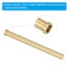 PATIKIL 250 Grain Archery Arrow Brass Insert, 6 Packs Insert