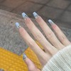 Lwenjing Nail Tips, 24 Pieces, 3D Nail Tips, Handmade Nail