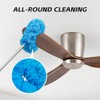 DRQ Ceiling Fan Cleaner Duster with Extension Pole