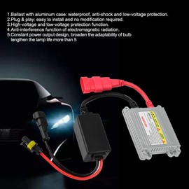 Balastro DC12V 35W Universal Xenón Digital Reemplazo de Repuesto para Automóvil de Conversión