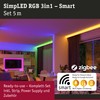 Paulmann 70534 SimpLED LED Strip Smart Home Zigbee RGB Complete