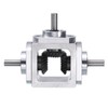 sourcing map Gear Box 90 Degree Right Angle Bevel Gearbox