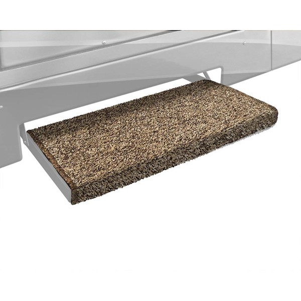 Prest-O-Fit 2-0051 Jumbo Wraparound + Plus RV Step Rug Brown