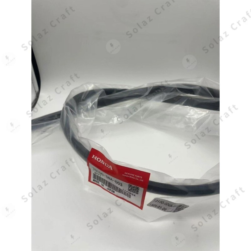 solace auto Windshield Reveal Surround Molding Trim For Honda Civic