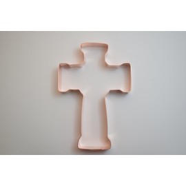 Holy Cross Copper Cookie Cutter