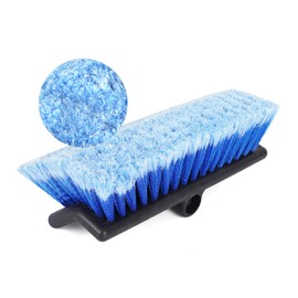 DOBEN Car Wash Brush Head, Soft Bristle Cleaning Brush, Bi-Level Soft Scrub Brush for Car, Truck, Auto RV, Boat, Camper Exterior, House Siding Washing Cleaning