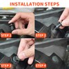 Bangbobi Car Mounting Clips – 105 Pieces Including Expansion Rivets
