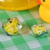 FLASHOWL Duck Dice Polyhedral & RPG Dice DND Dice Set