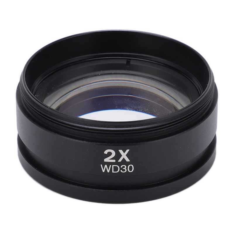 WD30 2X Wide Angle Magnifying Objective Lens Microscope Auxiliary Lens