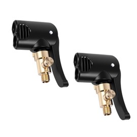 Lyivisk Pack of 2 Bicycle Valve Adaptor French Valve to Schrader Valve Adapter Brass Valve Adapter for Tyre Inflator Car Motorcycle Bicycle Accessories