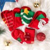 QKURT 5 Pairs Kids Christmas Socks, Colourful Children Xmas Socks
