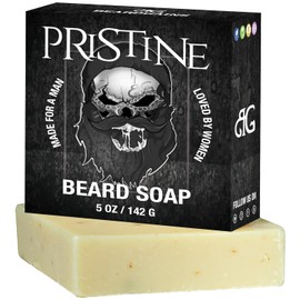 Beard Gains - Original Scented Exclusive Pristine Beard Soap Conditioner | Ultimate Beard Healer & Wash! Paraben & Sulfate Free!