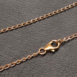 Bronze Chain 1.5mm 50cm ( 20 inch) Necklace With Lobster Clasp