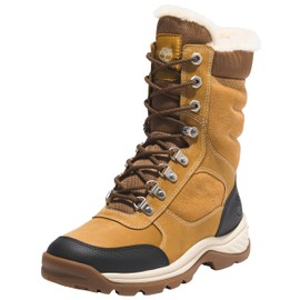 Timberland Women's White Ledge Mid Insulated Waterproof Hiking Boot, Wheat Full-Grain, 8