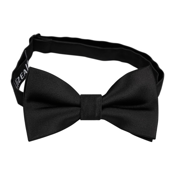 Alizeal Boys Adjustable Pre Tied Wedding Party Tuxedo Bow Tie,