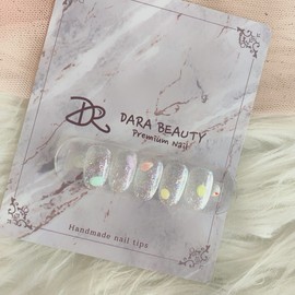 Next day delivery⭐Glitter embossed nails⭐ / 다음날 발송⭐글리터 엠보네일⭐