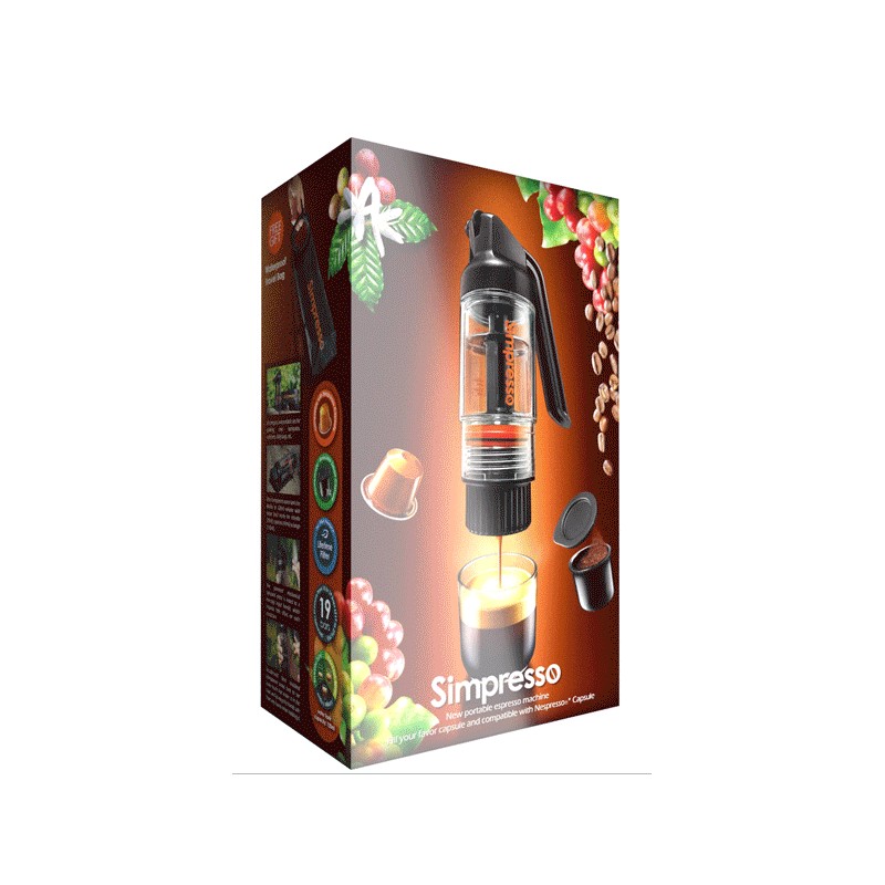 Nespresso Simpresso Portable Espresso Maker (Premium Travel Package) - All