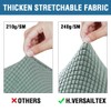 H.VERSAILTEX 4 Piece Stretch Sofa Covers for 3 Cushion Couch