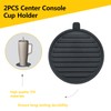 Ducodden 2PCS Center Console Cup Holder Insert Compatible with Ford