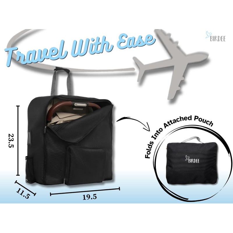 Birdee Stroller Travel Bag Designed For UPPAbaby MINU V2 and