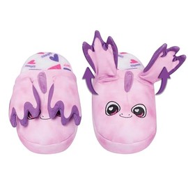 Flipeez Slippers - Axolotl, Medium, Fits Kids Sizes 13-3