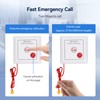 Retekess TH103P Caregiver Pager System, Wireless Alarm System, IP54 Waterproof,
