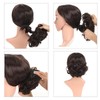 Faringoto Messy Bun Hair Piece Curly Hair Bun Extensions Updo