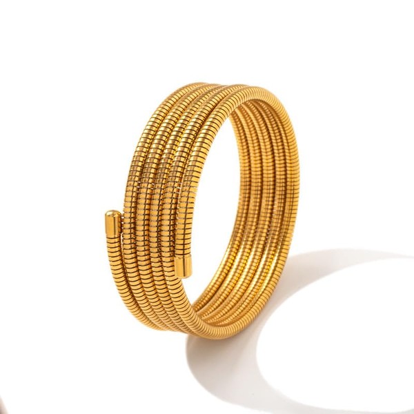 rgwtgkyh Gold Bangles Bracelet for Women Chunky Stretch Bangles Flexible