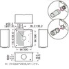 Mirai Industry PV4B-ANF1K Roshtsuka Box (Tritsuke Jig Siveta) 1 Piece