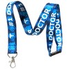 Execucat #1 Doctor Break Away Lanyard Keychain ID Badge Holder,