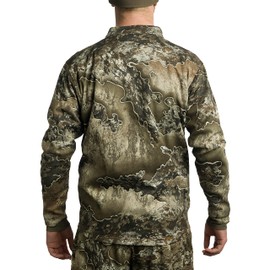 ScentLok Camo Hunting Jacket for Men - Savanna Aero Crosshair Lightweight Gear (Realtree Excape, Small)