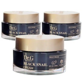 Dr.G Black Snail Cream 50ml x 3 Moisturizing Elasticity Snail Dry Skin Wrinkles / 닥터지 블랙 스네일 크림 50ml x 3개 보습 탄력 달팽이 건조한피부 주름