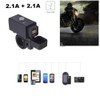 SONONIA Motorcycle Dual USB Port Cell Phone Charger Socket with