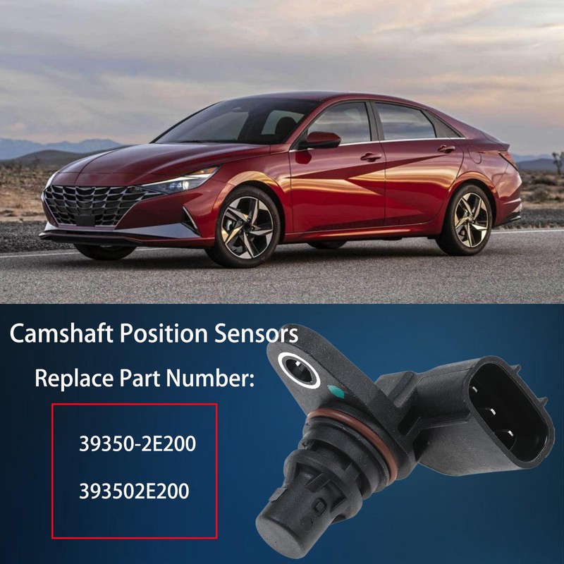 2 Pcs Camshaft Position Sensor Compatible with Hyundai Elantra Kona