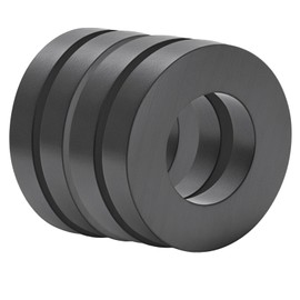 Large Magnet - Grade 10 Big Magnets Heavy Duty, OD60 x ID32 x 10mm Strong Round Magnets for Industry Science, School (4)