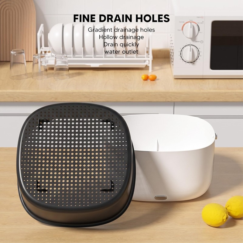 Odorkle Ultrasonic Fruit Vegetable Washing Machine Large Capacity One Button